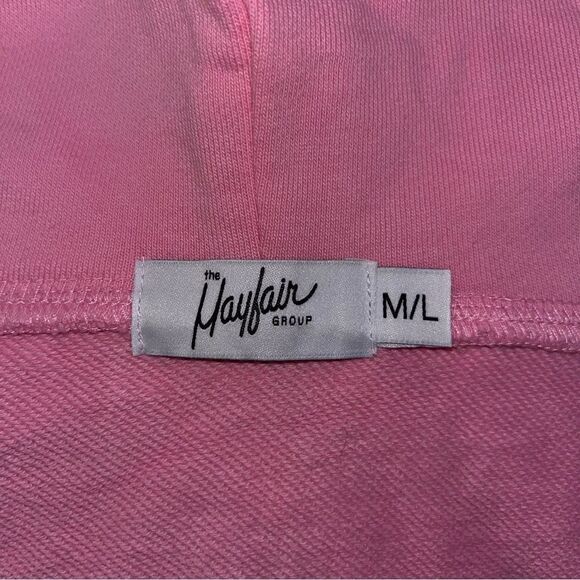 Mayfair Group Boundaries Are Hot Zip Up Hooded Sweatshirt - Picture 5 of 10